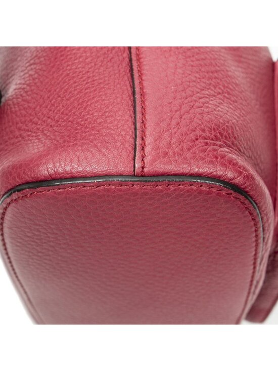 Gucci Bamboo Backpack Tassel Fuchsia Grain Calf Skin Leather main image 8